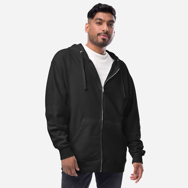 Unisex Fleece Zip Up Hoodie | Independent Trading Co. SS4500Z