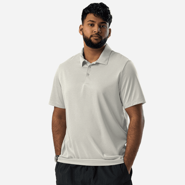 Unisex Adidas Space-Dyed Polo Shirt | A591