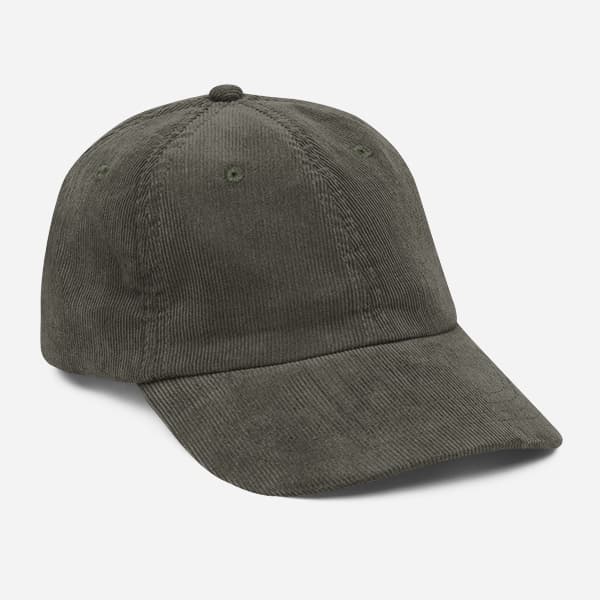Vintage Corduroy Cap | Big Accessories BA703