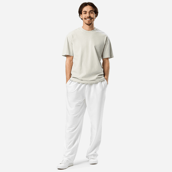 All-Over Print Unisex Wide-Leg Joggers
