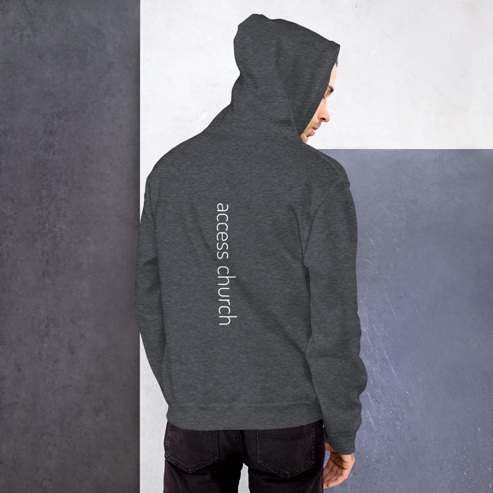 Impact Adult Unisex Hooded Sweatshirt