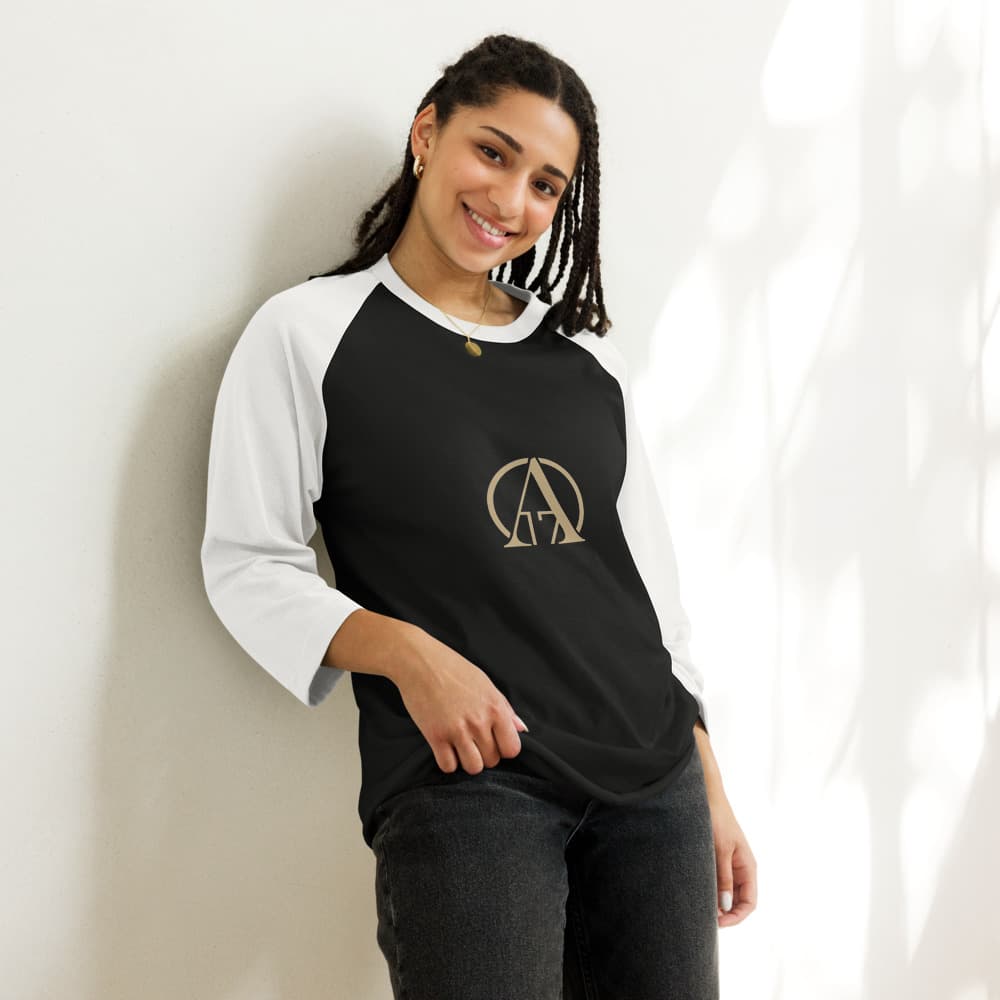 A17 male/female Fine Jersey Raglan Tee