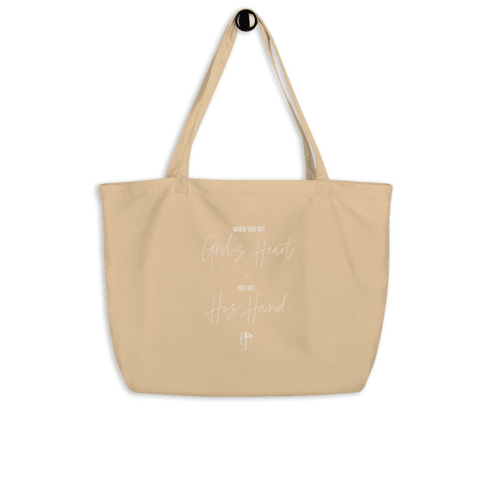 "Heart/Hand" Tote Bag