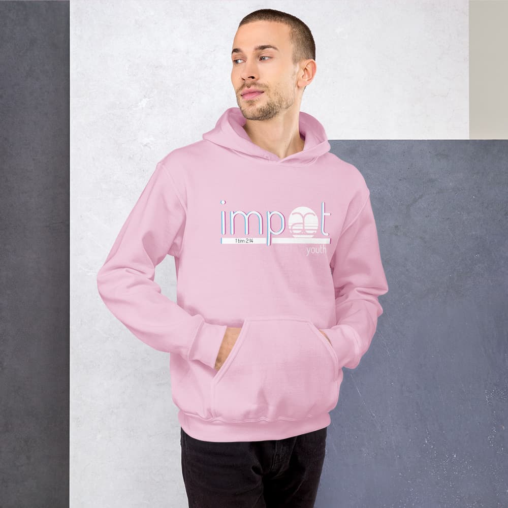 Impact Adult Unisex Hooded Sweatshirt