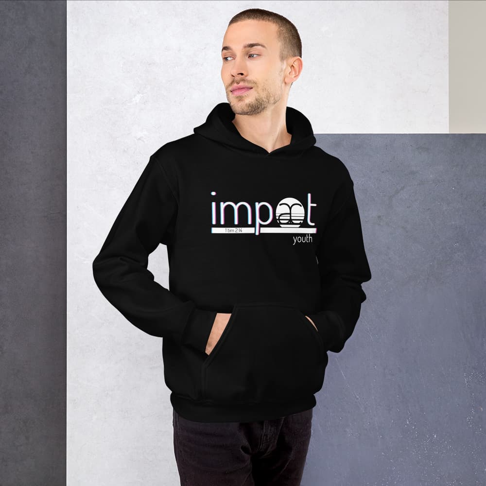 Impact Adult Unisex Hooded Sweatshirt